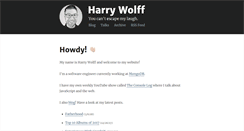 Desktop Screenshot of hswolff.com