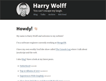 Tablet Screenshot of hswolff.com